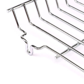 Uniflasy grill warming rack easy-clean design simplifies maintenance after grilling.
