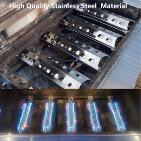 Uniflasy heat plate kit for Master Forge 3218LT, protects burners