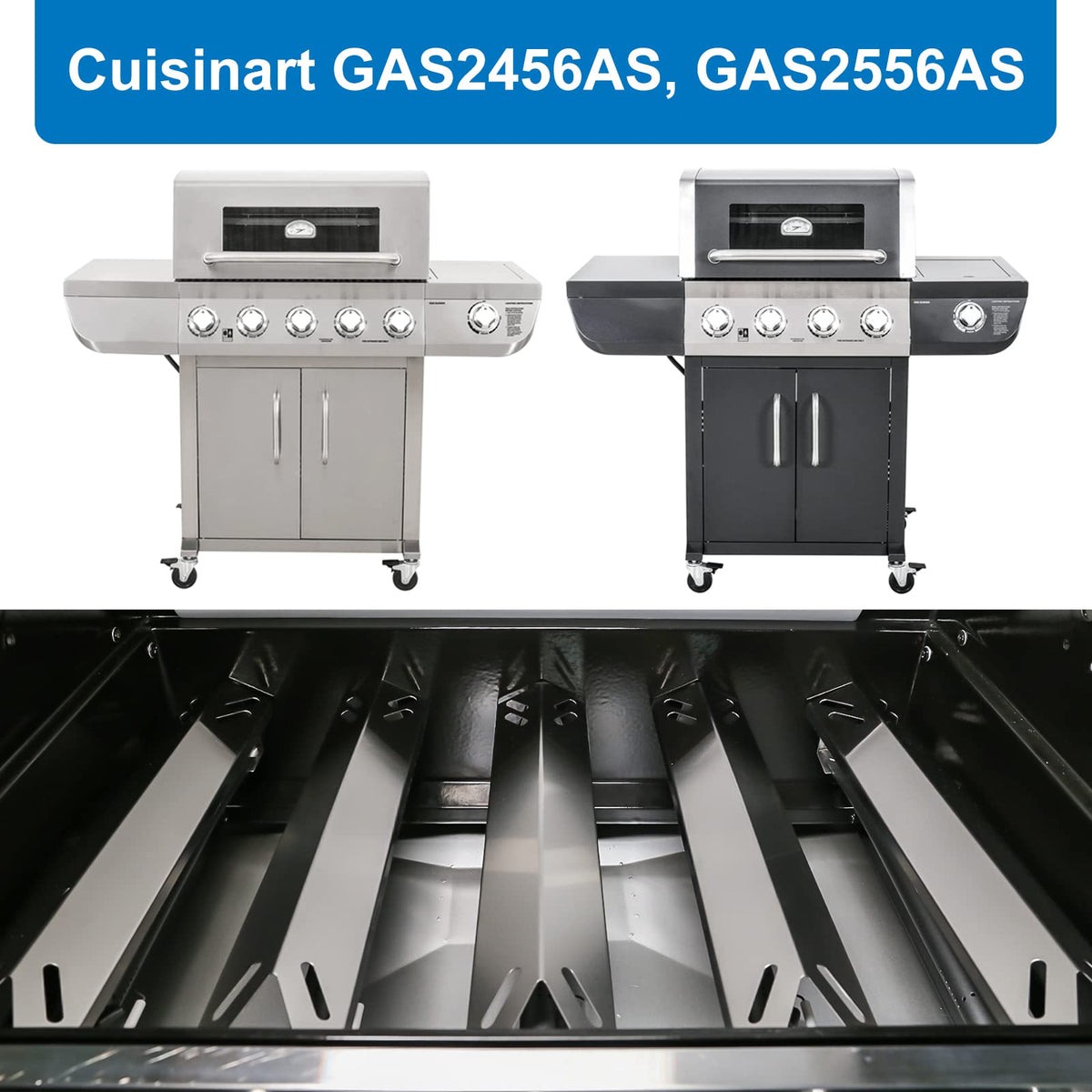 Uniflasy heat plates for GAS9456AS/ASO, corrosion resistant surface