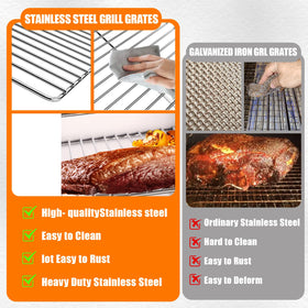 Plug and play installation for Masterbuilt smoker rack with no tools