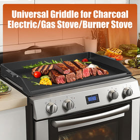 Uniflasy matte enamel coating promotes easy cooking and quick cleanup after meals