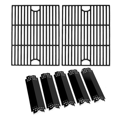 Uniflasy heat plate for Nexgrill; porcelain enamel on steel provides even heat for Nexgrill.