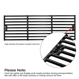 Uniflasy non-stick grill grate simplifies grilling cleanup and food release.