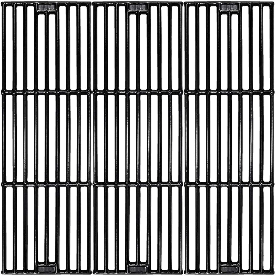 Uniflasy porcelain-coated cast iron grill grate for Chargriller delivers even heat and searing.