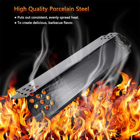 Uniflasy porcelain enameled steel components for Nexgrill durability