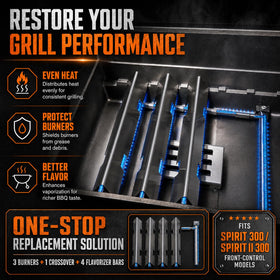 Uniflasy replacement-parts-kit offers a cost-efficient Spirit 300 Series refresh.