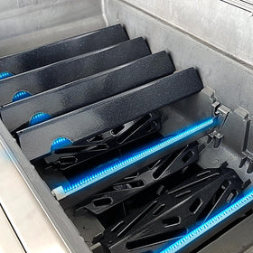 Uniflasy snow point finish bars resist chipping for longer-lasting shine.