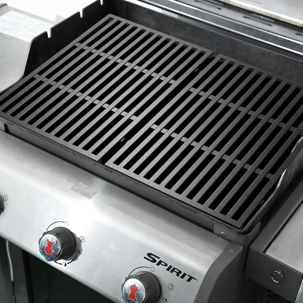 Uniflasy kit fits Weber Spirit 300 front-control models for easy replacement.