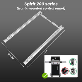 Uniflasy Spirit E210 grill grates deliver strong sear marks and easy food release