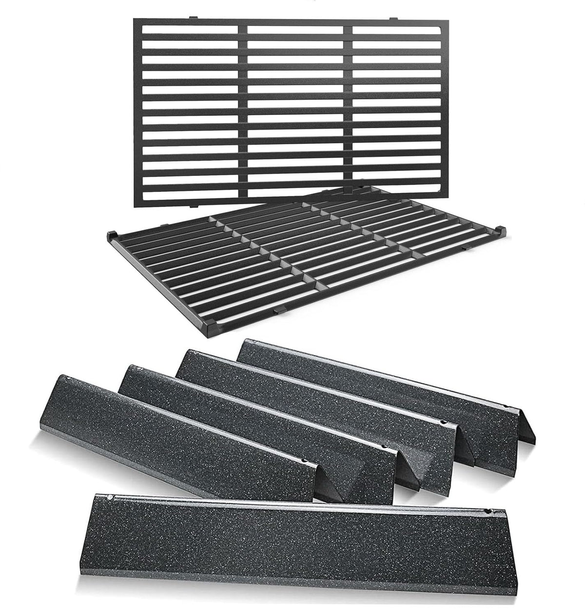 Uniflasy Spirit E310 flavorizer bars 15-3 inch provide even heat and drip control.