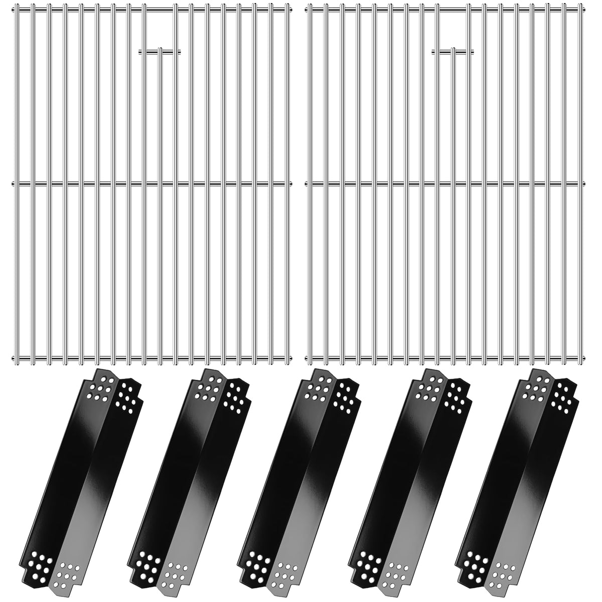 Uniflasy stainless steel grate for Nexgrill, provides sturdy support and even searing.