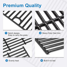 Uniflasy stainless steel heat plates protect burners and distribute heat evenly