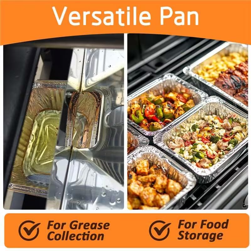 Uniflasy Ultra Chef disposable liner simplifies cleanup after grilling