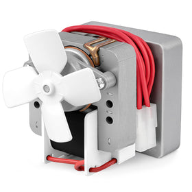 Uniflasy upgraded auger motor close-up shows 2.0 RPM and 120V for reliable operation.