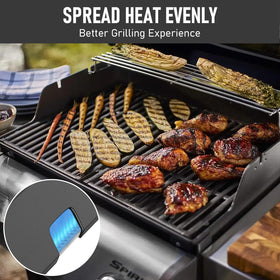 Uniflasy flavorizer bars vaporize juices to help aroma while cooking