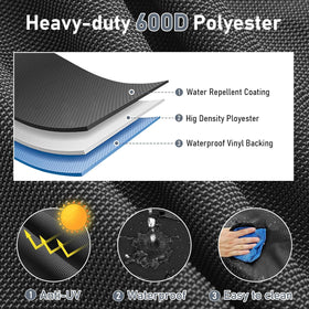 Uniflasy waterproof vinyl interior coating adds water resistance