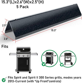 Uniflasy complete Weber Spirit replacement kit for a full grill refresh