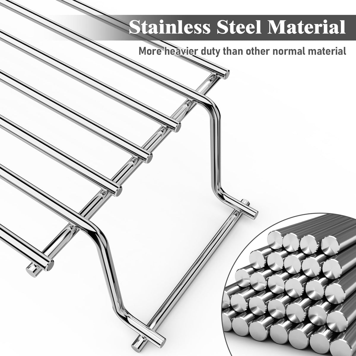 Uniflasy stainless steel construction highlights durability and safe, non-reactive surfaces