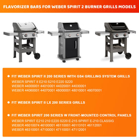 Uniflasy replacement parts for Weber Spirit, direct fit for front-control models.