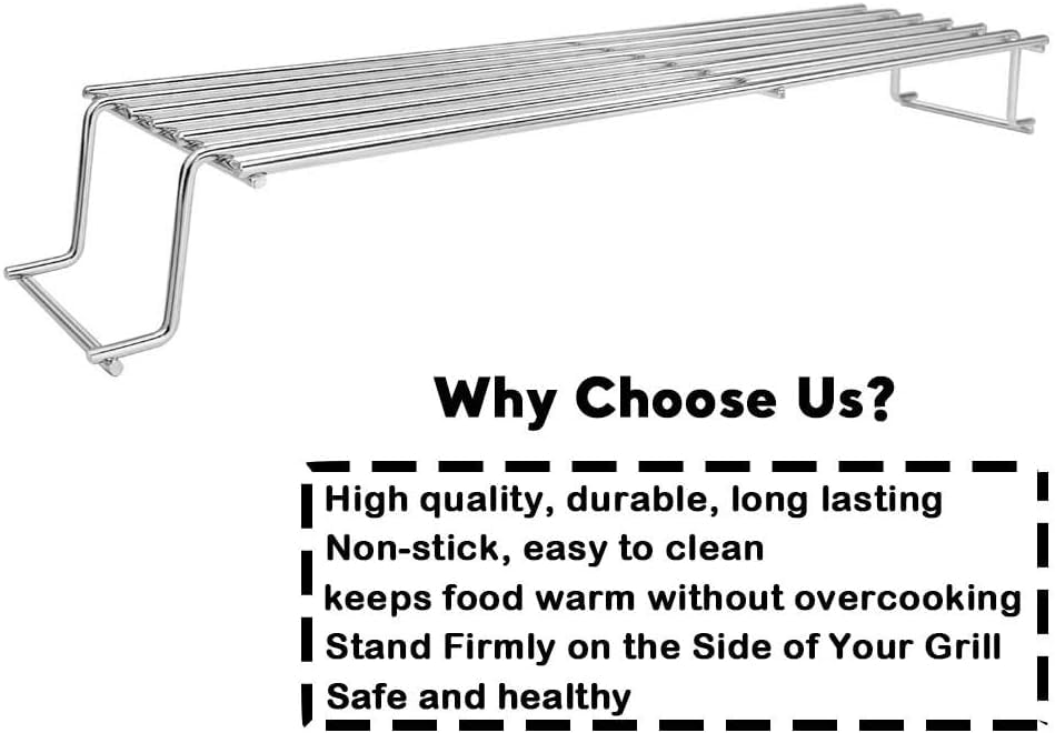 Uniflasy top-rack upgrade for Weber Spirit grills increases warming capacity.