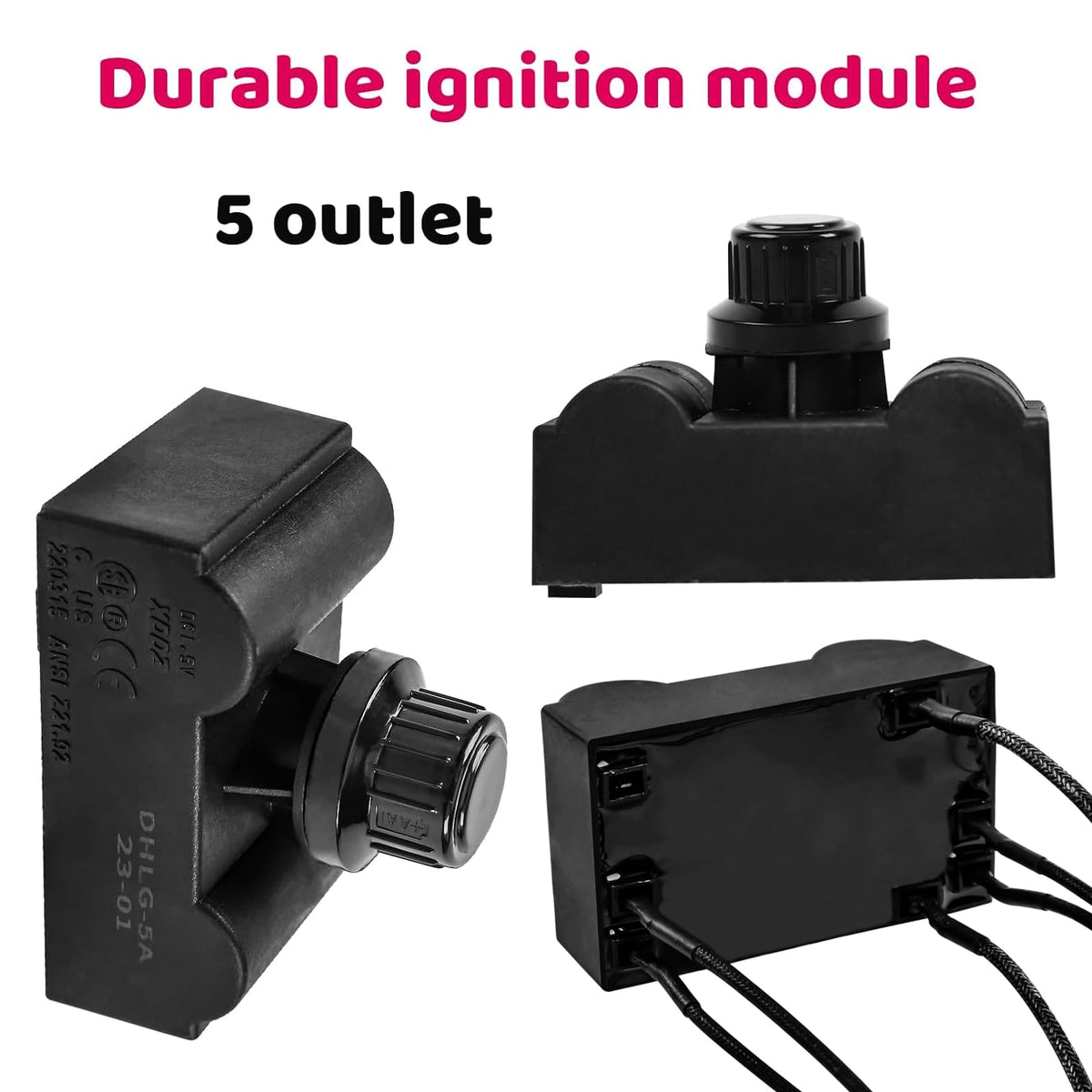Uniflasy ignition wires set demonstrates universal compatibility with Char-Broil grills
