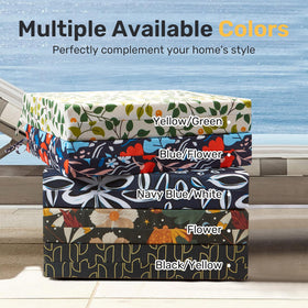 UNIKOME four cushions pack for versatile patio seating arrangements.