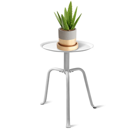 Uniqcovosa plant stand round 11in tray keeps pots secure and surfaces protected.