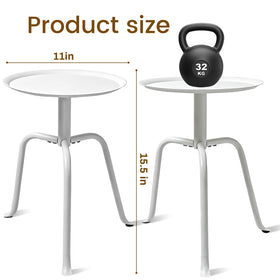 Uniqcovosa raised-edge tray prevents leaks and keeps pots steady.