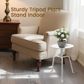 Uniqcovosa three-leg design highlights mid-century style for compact spaces.