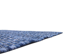Unique Loom blue navy heathered area rug for cozy spaces.