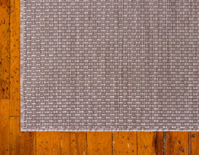 Unique Loom durable polypropylene rug beige ivory designed for longevity.
