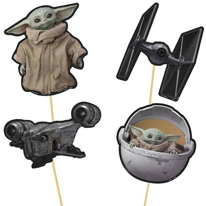 Unique Mandalorian The Child yard sign 13inch design enhances outdoor decor