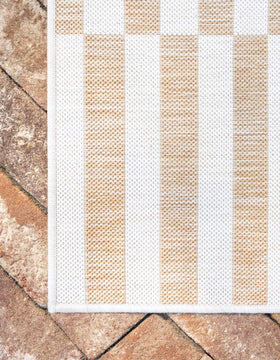 Unique Loom outdoor striped rug indoor-outdoor use—versatile floor mat