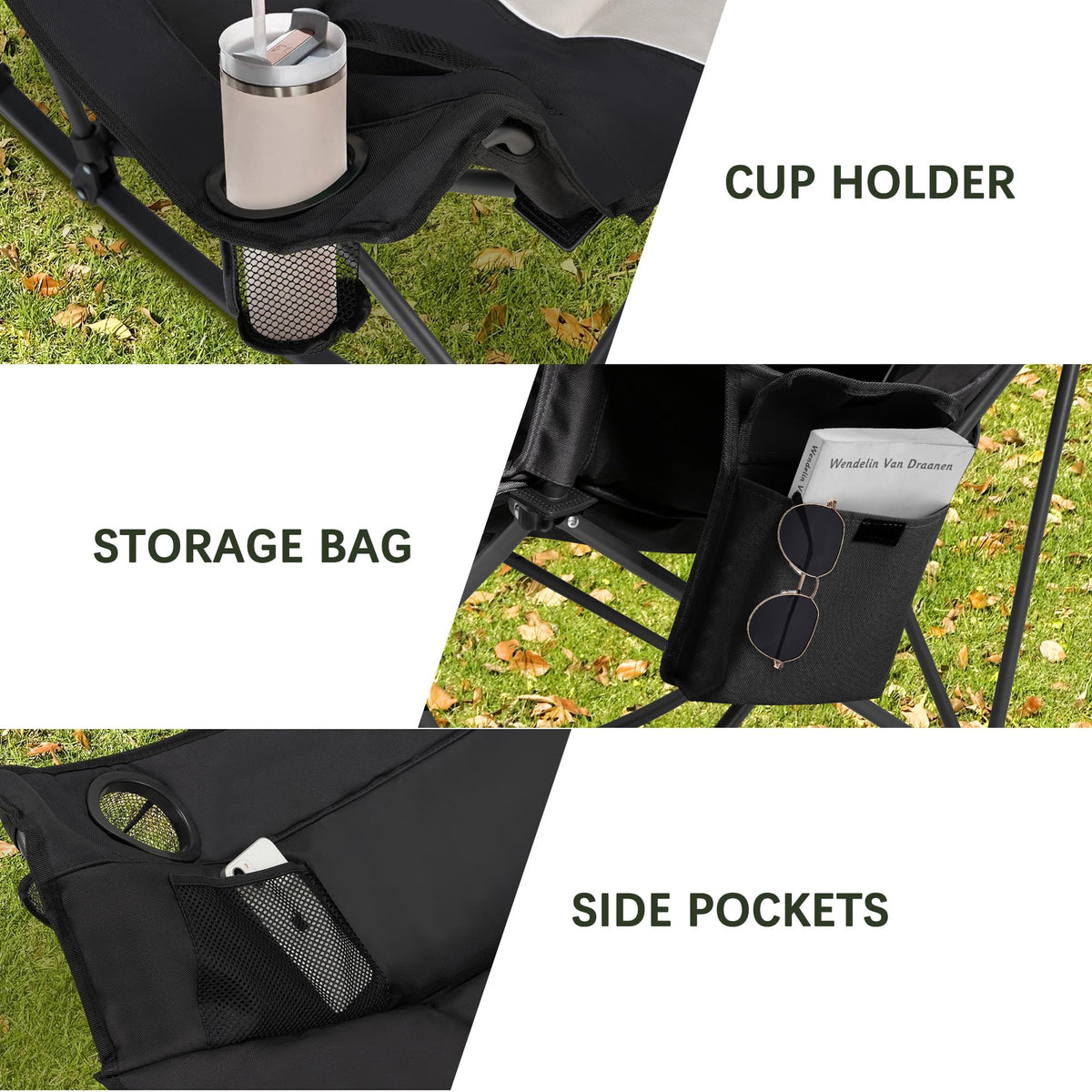 Unisakey weather resistant fabric wiping clean easily.