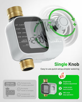 Unistyle timer child lock prevents accidental changes during outdoor use.