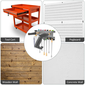 UnitedPower durable organizer helps declutter work areas and keeps essentials within reach.