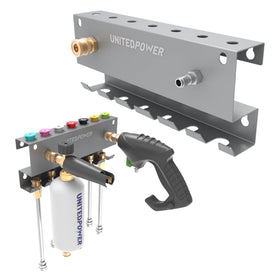 UnitedPower pressure washer gun holder wall mount keeps your gun ready at a glance.