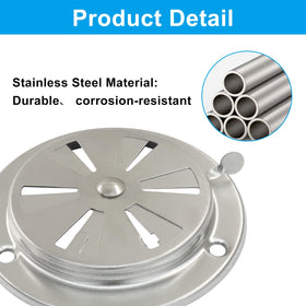 Unlorspy stainless steel damper highlighting durable construction