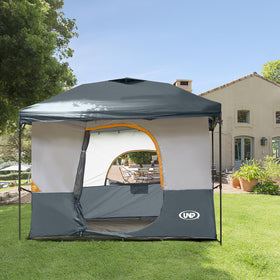 UNP inner tent provides stand-up space inside the canopy for comfortable lounging.