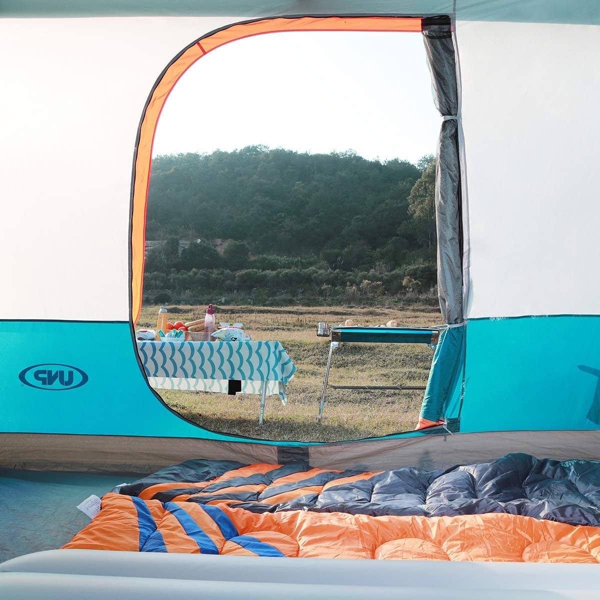 UNP inner tent fits most 10x10 canopy frames for quick setup.