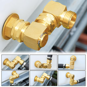 UNWAVER 3/4-inch GHT adapter connects standard hoses without leaks
