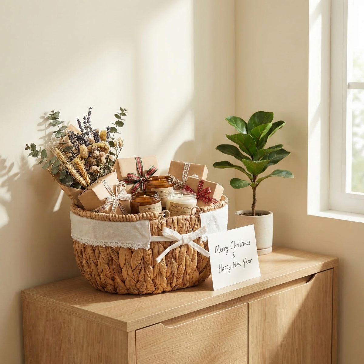 UoeRing oval-design basket adds rustic charm to home decor