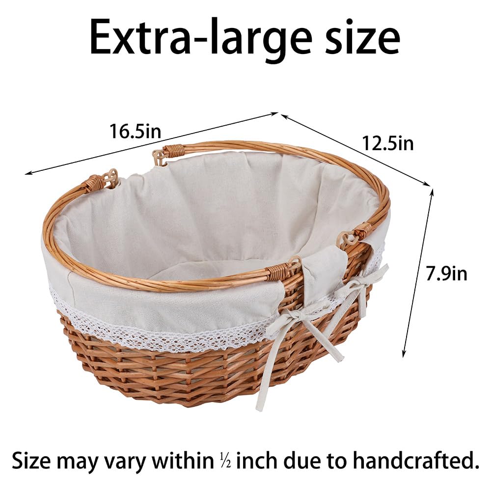 Detachable washable lining inside the UoeRing basket for quick cleaning after use.
