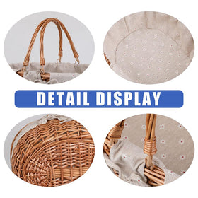 UoeRing storage and organization basket for home and travel use.