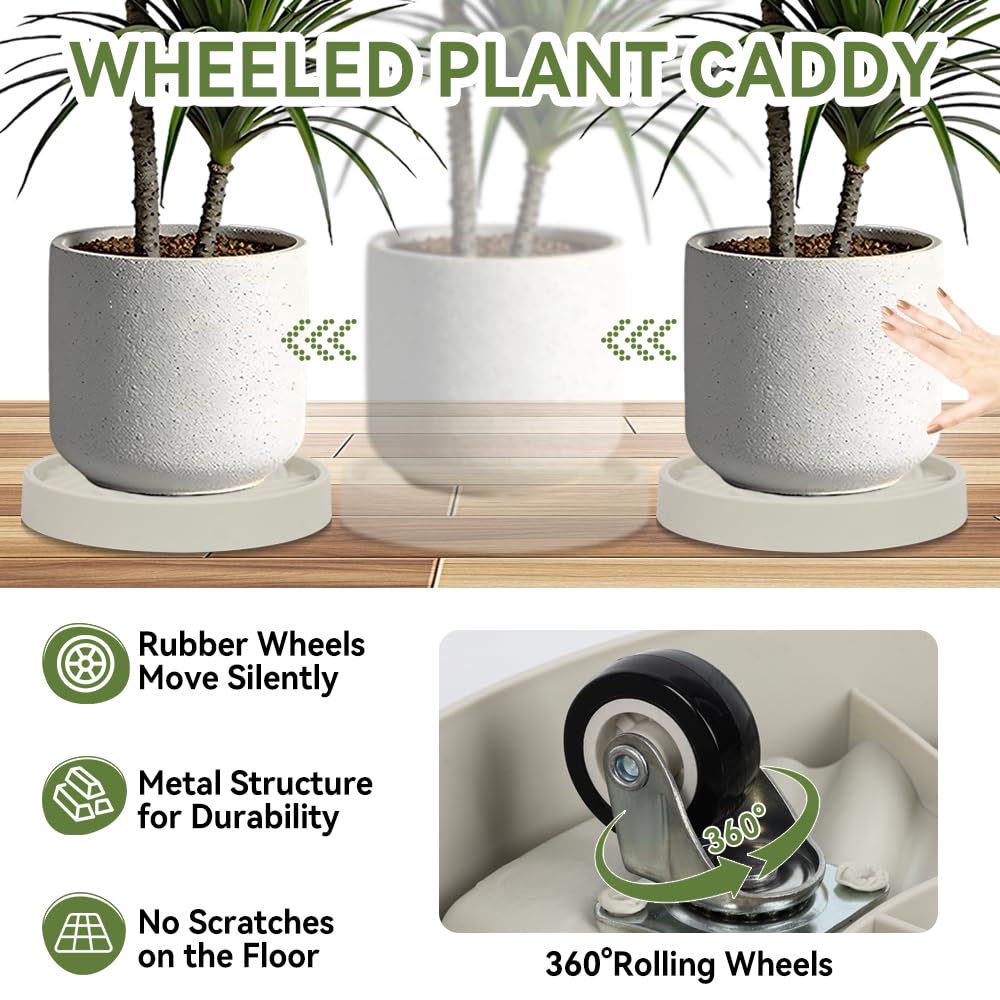 Sturdy support system handles up to 165 lbs (10-inch) or 200 lbs (11-inch).