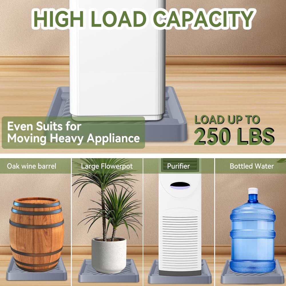 UoeRing heavy-duty stand supports up to 200 pounds for large planters.