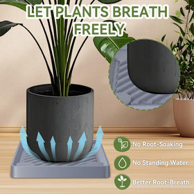 UoeRing raised-grid base improves airflow around plant roots.