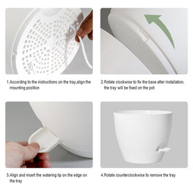 UOUZ mesh drainage holes promote soil aeration and prevent waterlogging.