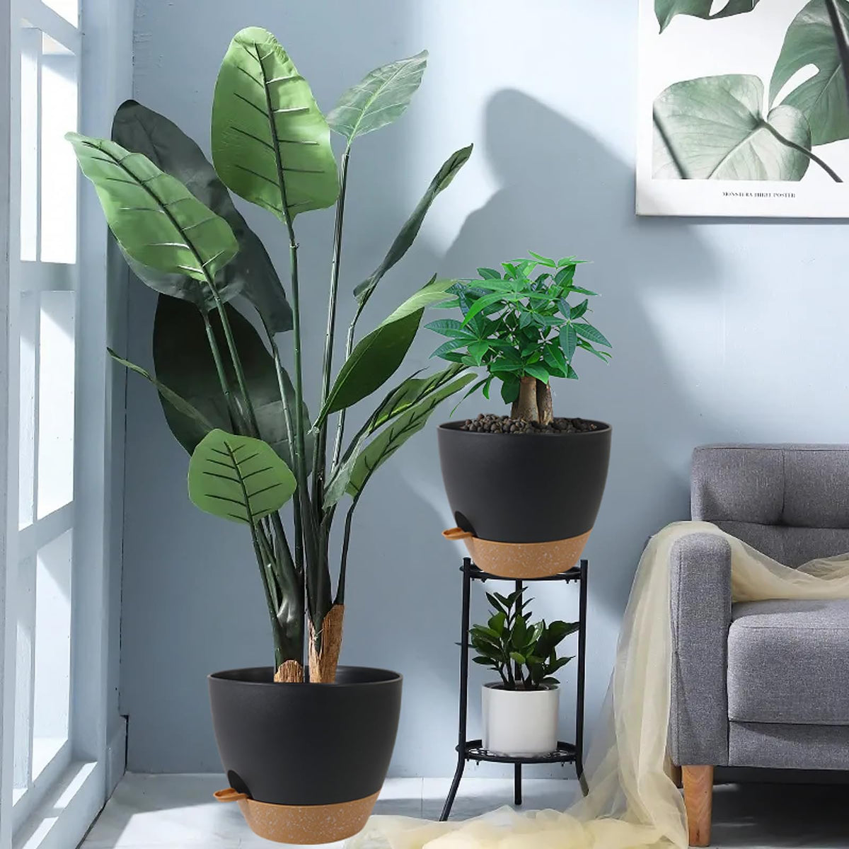 UOUZ modern container garden decor suitable for any living space.
