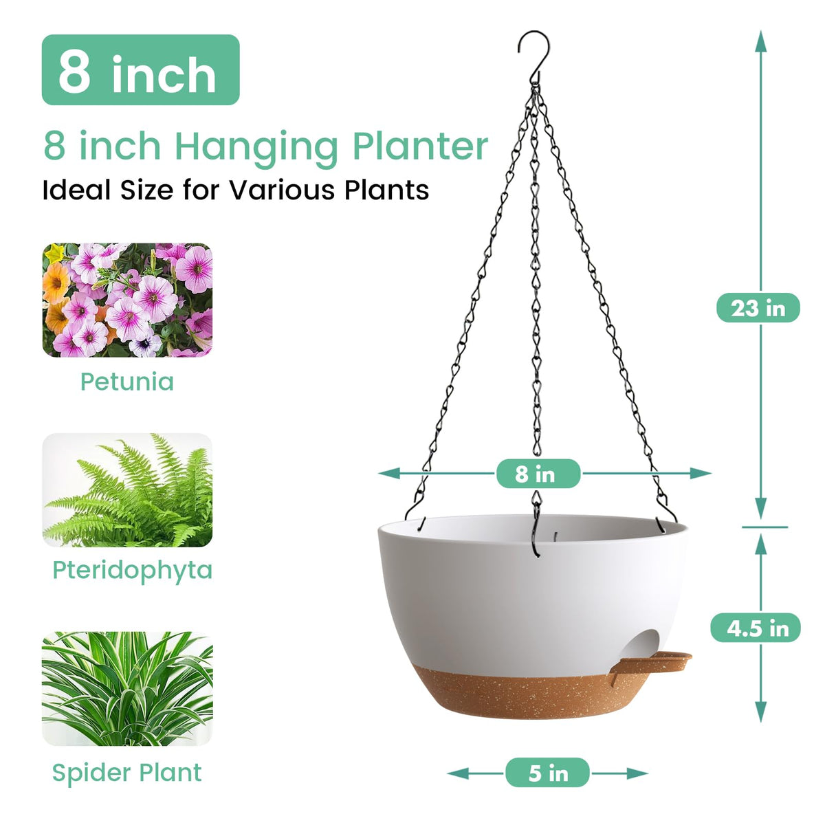 UOUZ modern minimalist hanging planter design for stylish spaces
